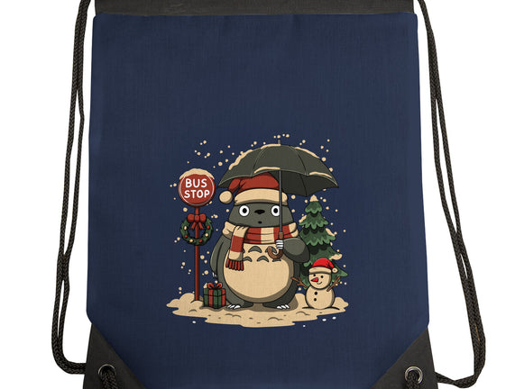 Totoro Winter Bus Stop