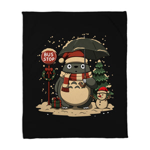 Totoro Winter Bus Stop
