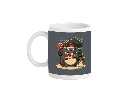 Totoro Winter Bus Stop