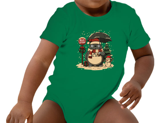 Totoro Winter Bus Stop