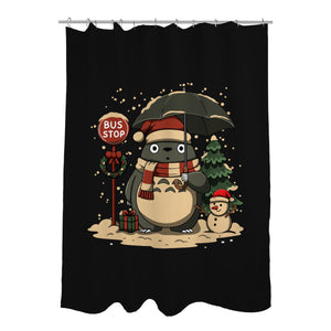 Totoro Winter Bus Stop