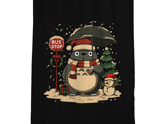 Totoro Winter Bus Stop