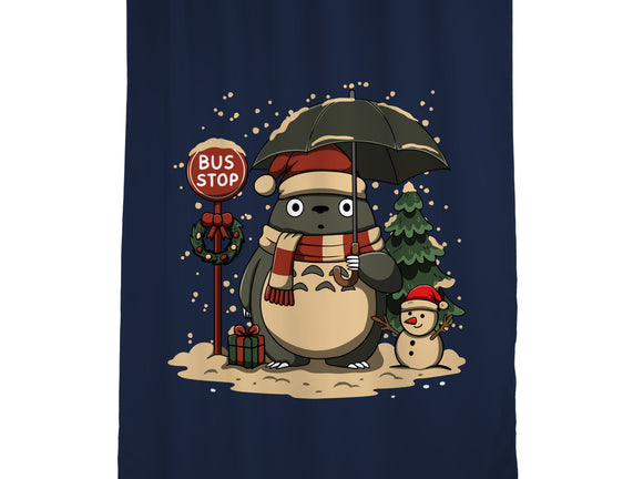 Totoro Winter Bus Stop
