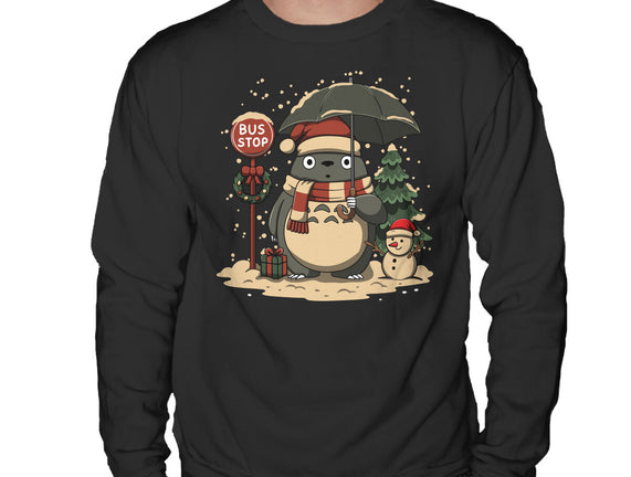 Totoro Winter Bus Stop