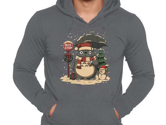 Totoro Winter Bus Stop