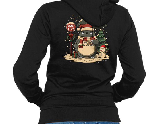 Totoro Winter Bus Stop