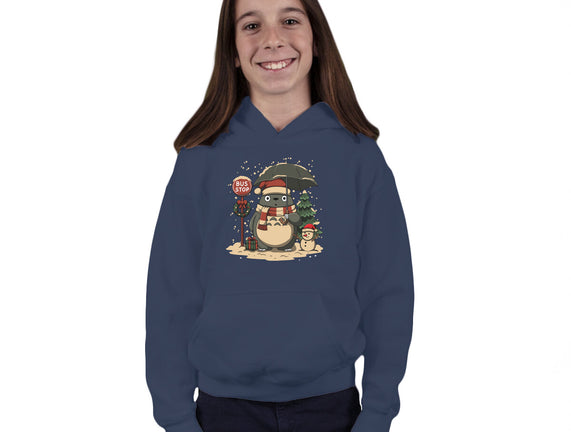 Totoro Winter Bus Stop