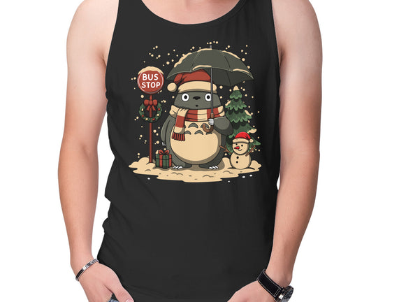 Totoro Winter Bus Stop