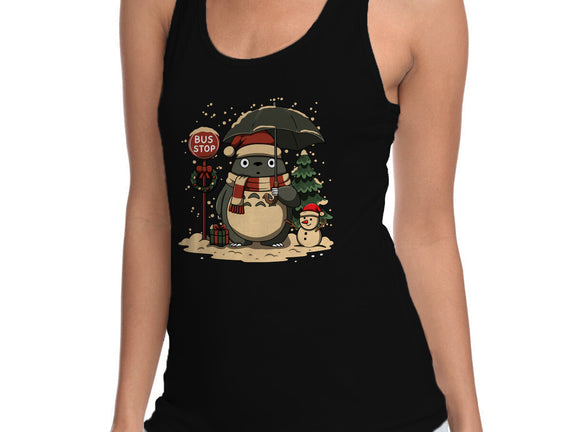 Totoro Winter Bus Stop