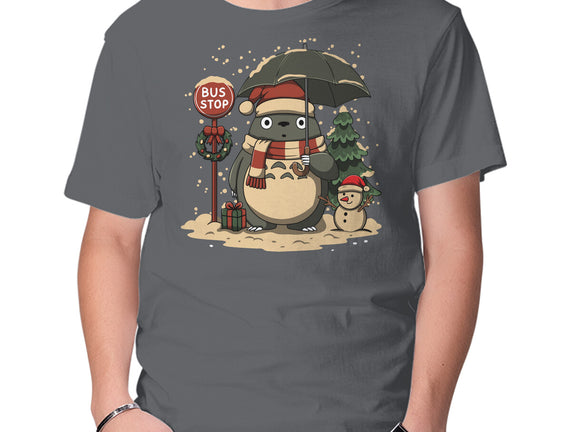 Totoro Winter Bus Stop