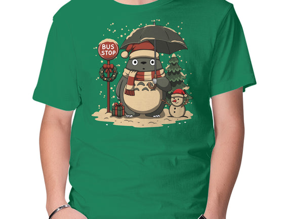 Totoro Winter Bus Stop