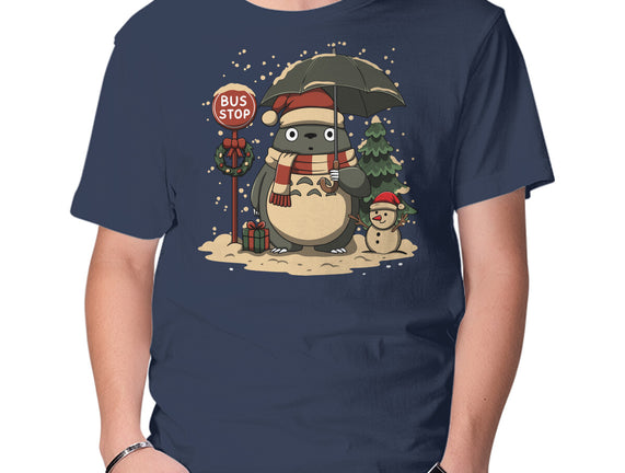 Totoro Winter Bus Stop