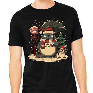 Totoro Winter Bus Stop