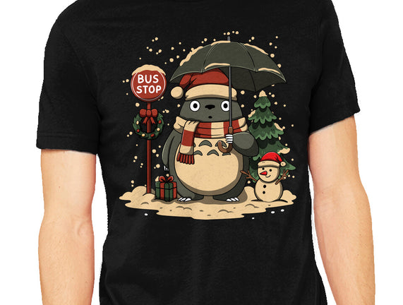 Totoro Winter Bus Stop