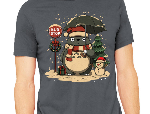 Totoro Winter Bus Stop