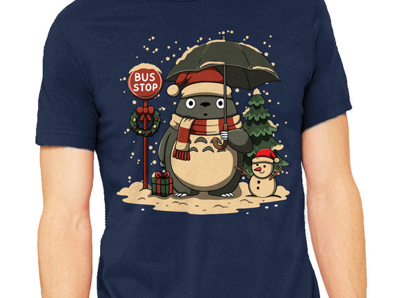 Totoro Winter Bus Stop