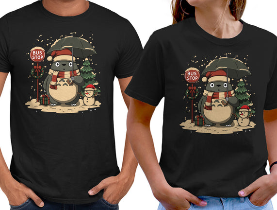 Totoro Winter Bus Stop