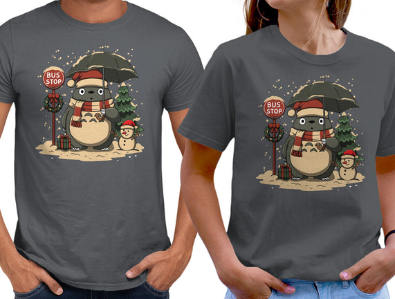 Totoro Winter Bus Stop