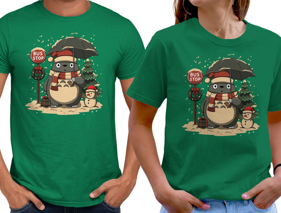 Totoro Winter Bus Stop
