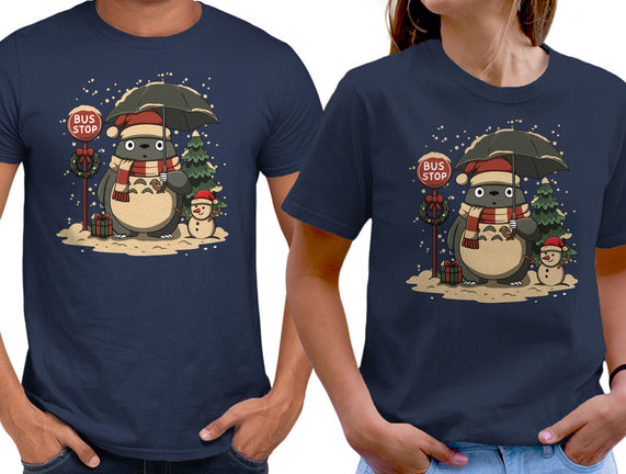 Totoro Winter Bus Stop