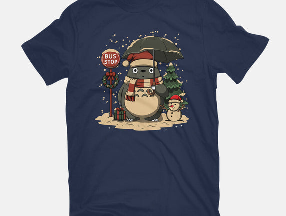 Totoro Winter Bus Stop