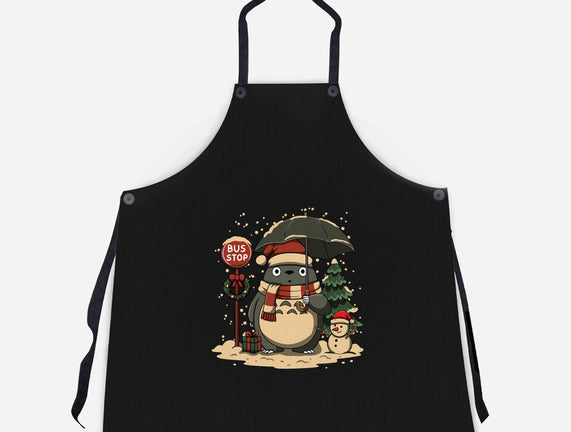 Totoro Winter Bus Stop