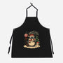 Totoro Winter Bus Stop-Unisex-Kitchen-Apron-JamesQJO