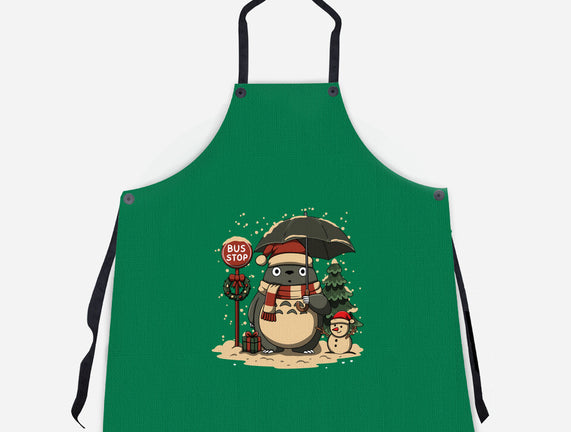 Totoro Winter Bus Stop