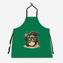Totoro Winter Bus Stop-Unisex-Kitchen-Apron-JamesQJO