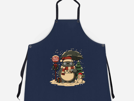 Totoro Winter Bus Stop