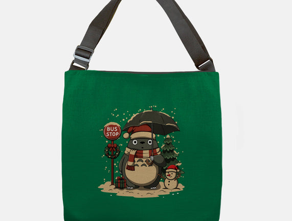 Totoro Winter Bus Stop