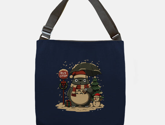 Totoro Winter Bus Stop