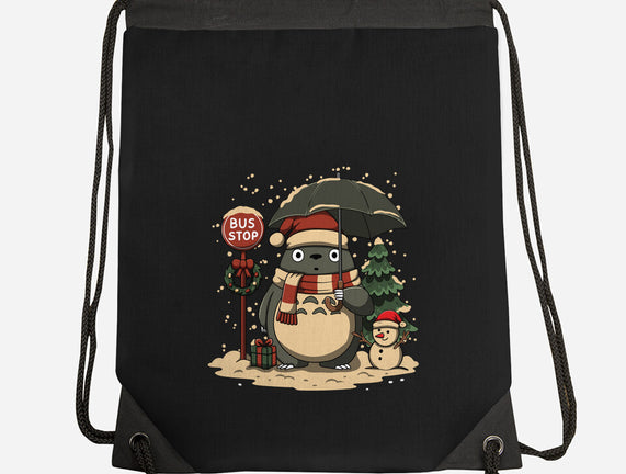 Totoro Winter Bus Stop