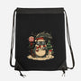 Totoro Winter Bus Stop-None-Drawstring-Bag-JamesQJO