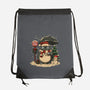 Totoro Winter Bus Stop-None-Drawstring-Bag-JamesQJO