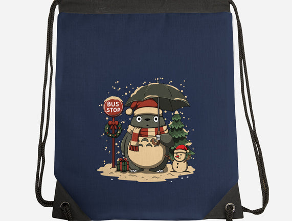 Totoro Winter Bus Stop