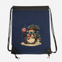 Totoro Winter Bus Stop-None-Drawstring-Bag-JamesQJO