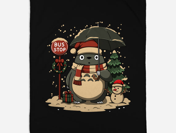 Totoro Winter Bus Stop