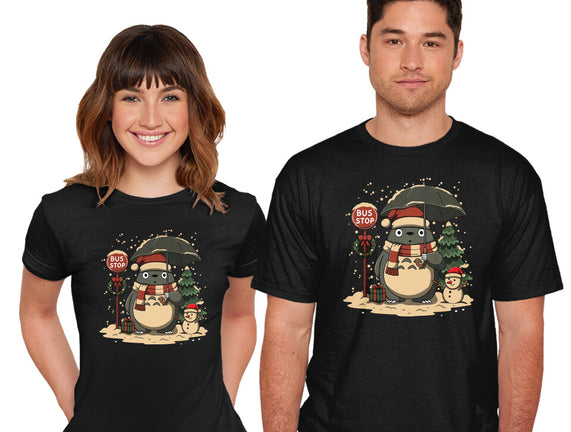 Totoro Winter Bus Stop