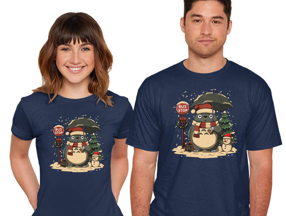 Totoro Winter Bus Stop