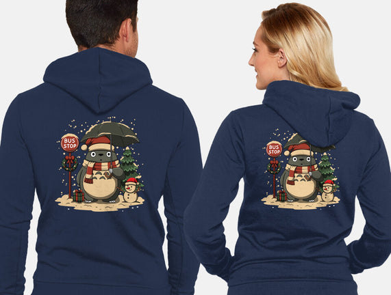Totoro Winter Bus Stop