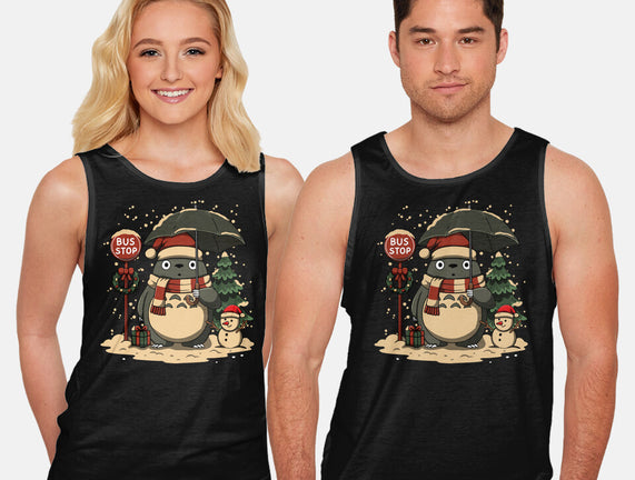 Totoro Winter Bus Stop