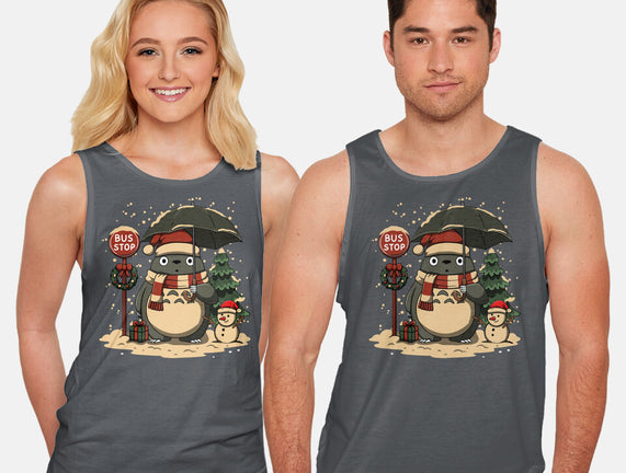 Totoro Winter Bus Stop