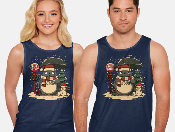 Totoro Winter Bus Stop