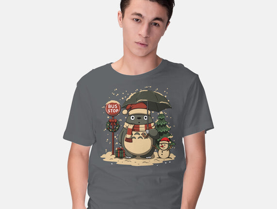 Totoro Winter Bus Stop