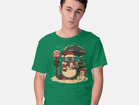 Totoro Winter Bus Stop