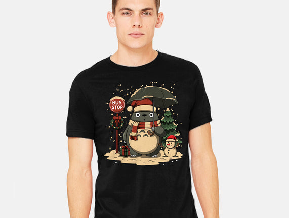 Totoro Winter Bus Stop