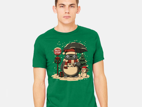Totoro Winter Bus Stop