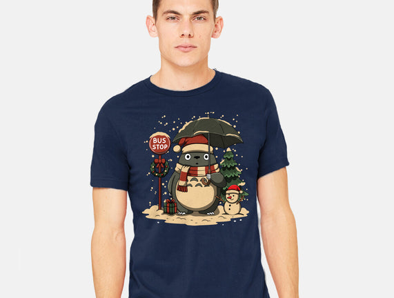 Totoro Winter Bus Stop