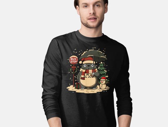 Totoro Winter Bus Stop